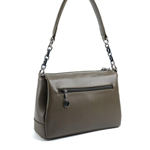 Silver & Polo Haki SP910 Kadın Çapraz Çanta