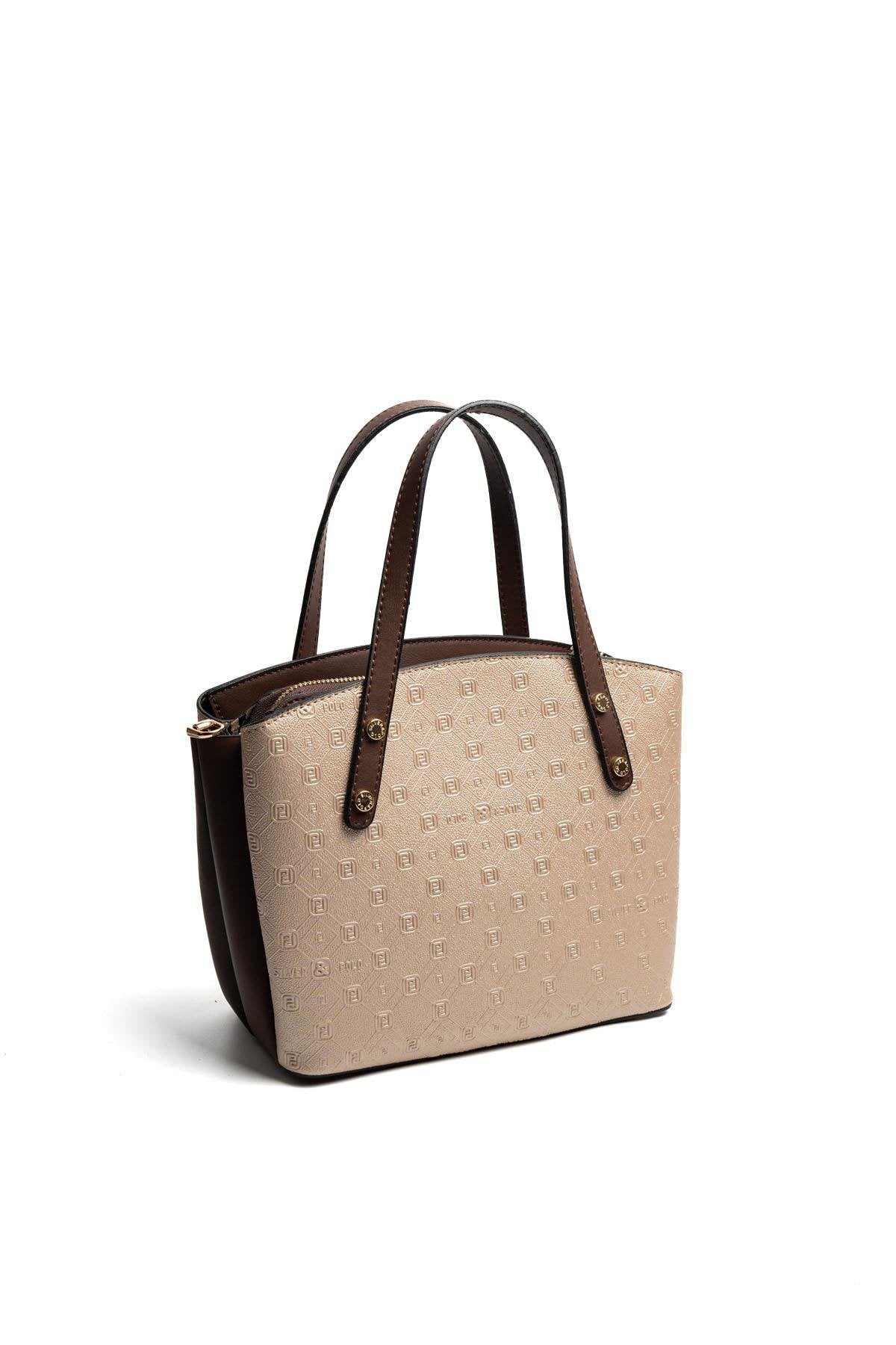 Silver & Polo Nut - Kahve SP1021 Kadın El Çantası