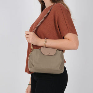 Silver & Polo SP1223 Kadın Çapraz Çanta Yeşil-Kum