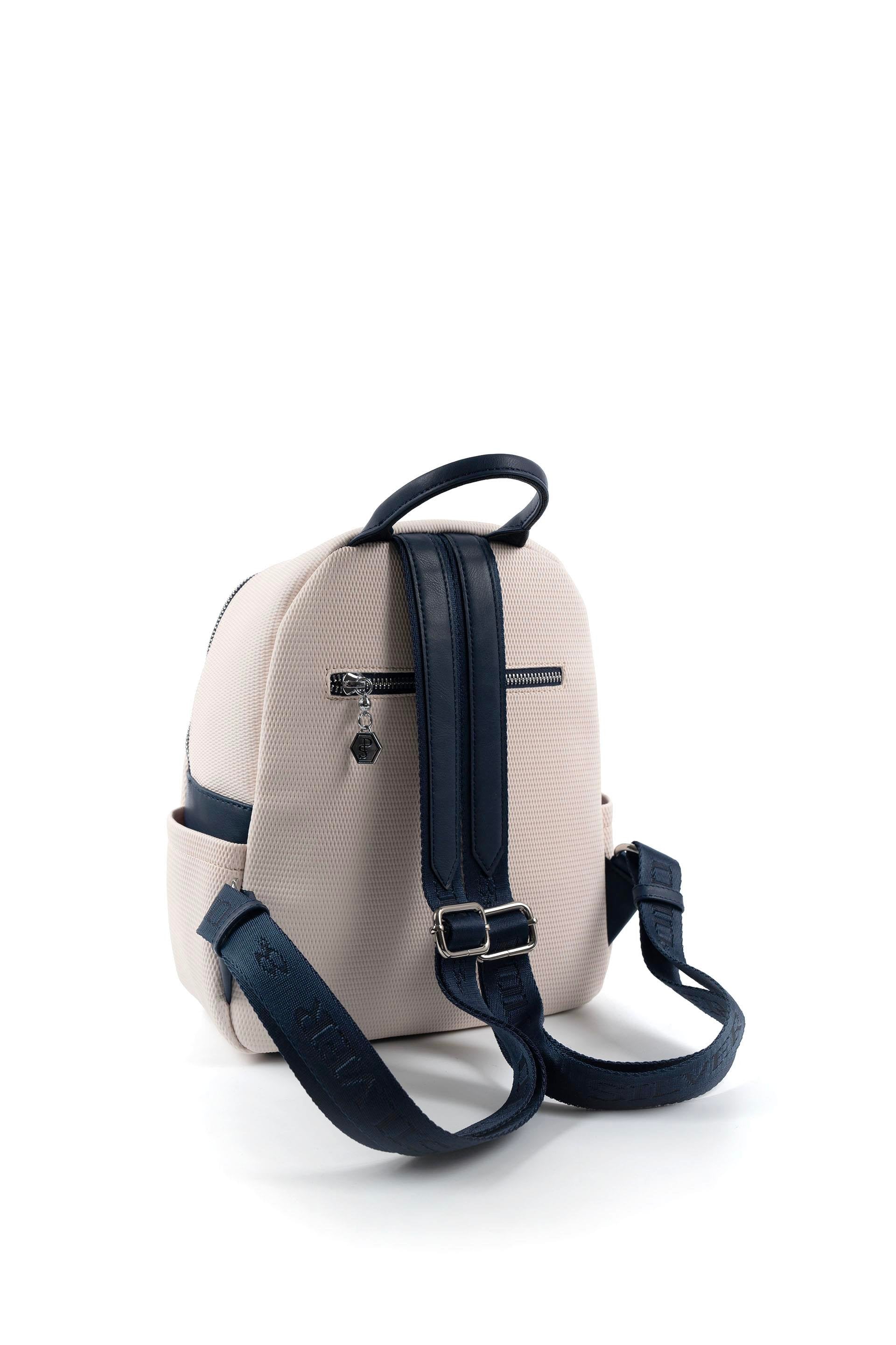 Silver & Polo Bej - Laci SP906 Kadın Sırt Çantası