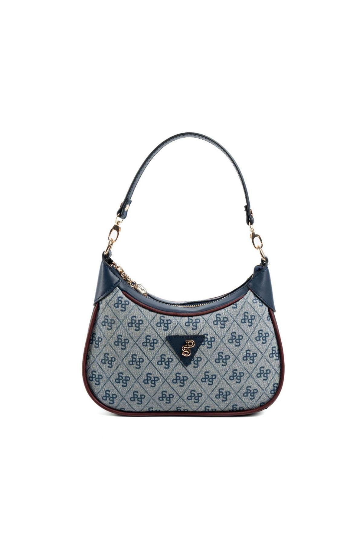 Silver & Polo Gri - Laci SP1180 Kadın Omuz Çantası