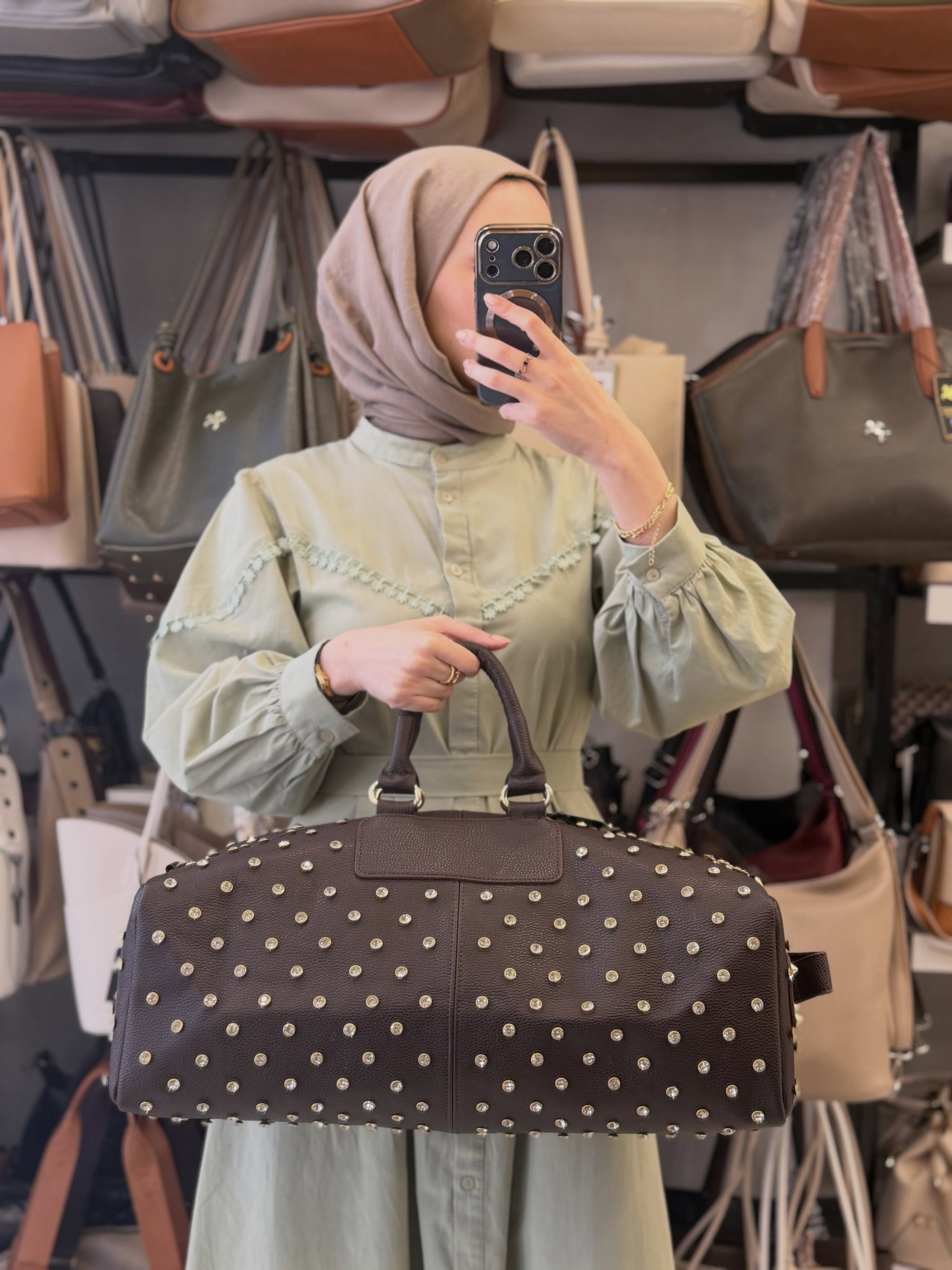 Nas Bag Çok Amaçlı Büyük Boy El ve Omuz Çantası - 436