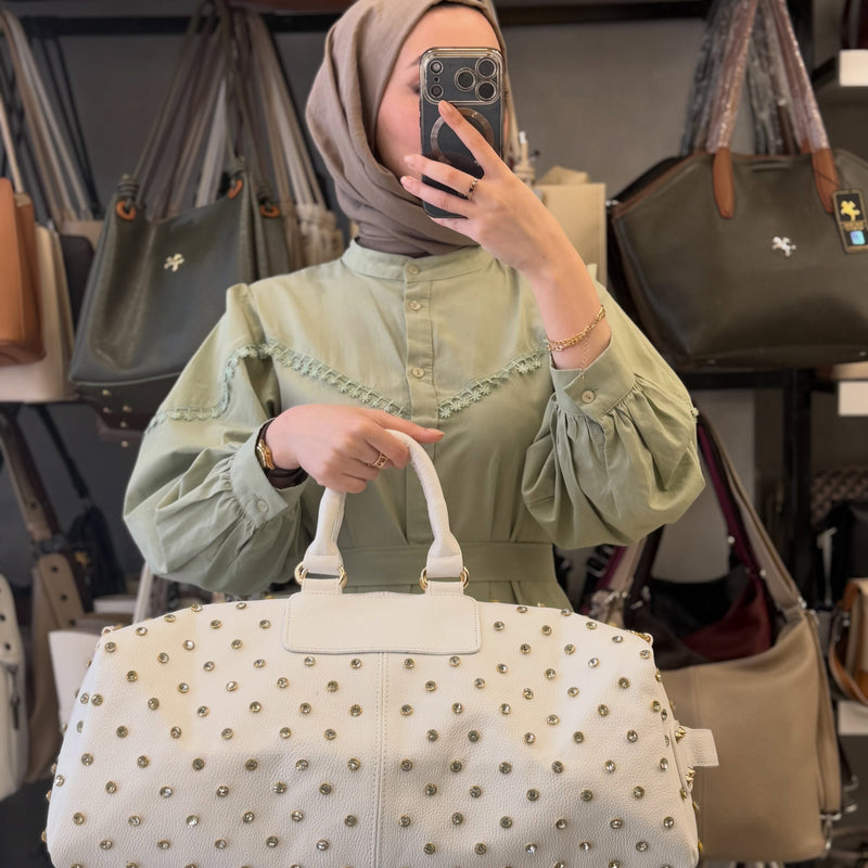 Nas Bag Çok Amaçlı Büyük Boy El ve Omuz Çantası - 436 - 2
