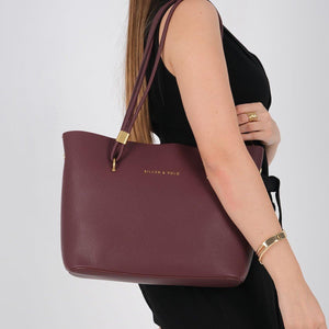 Silver & Polo SP1239 Kadın Omuz Çantası Bordo