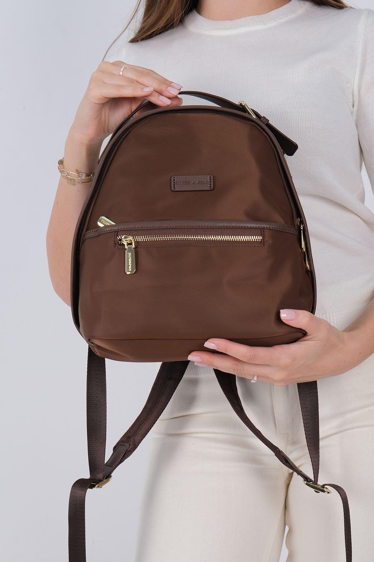 Silver & Polo SP1212 Kadın Sırt Çantası Kahve