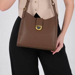 Silver & Polo SP1242 Kadın Omuz Çantası Kahve