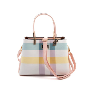 Silver & Polo Lila - Pembe SP1098 Kadın El Çantası