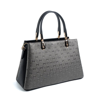 Silver & Polo Platin - Siyah SP1253 Kadın El Çantası