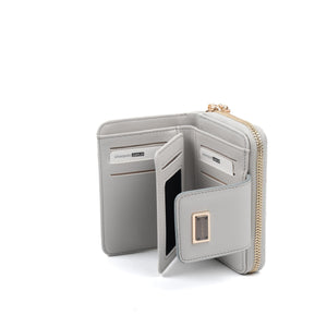 Silver & Polo Beyaz - A.gri SP935 Kadın Cüzdan & Kartlık