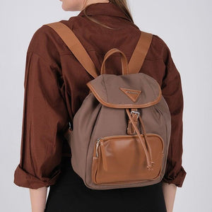 Silver & Polo SP1231 Kadın Sırt Çantası Kahve-Taba