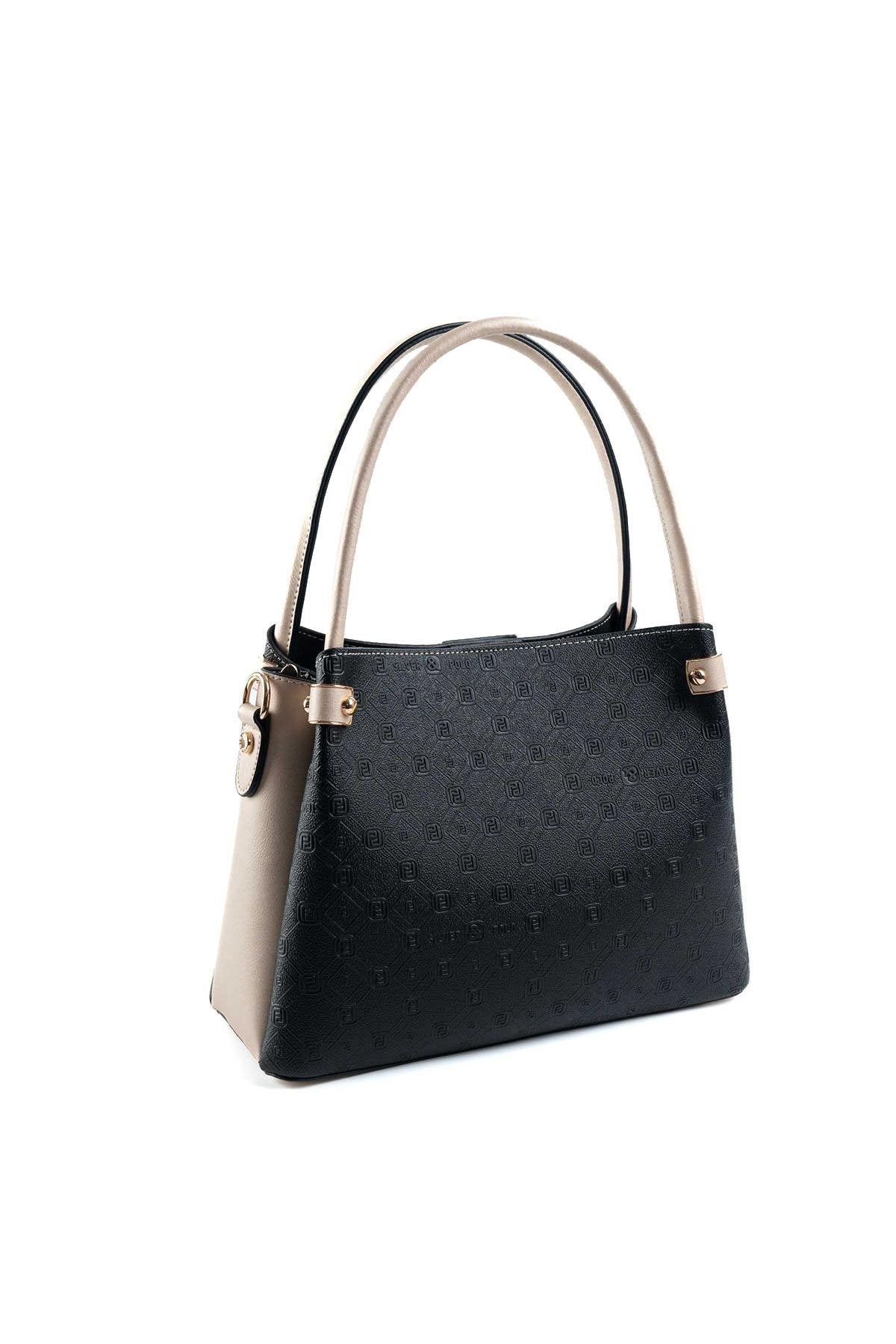 Silver & Polo Siyah - S.nut SP1254 Kadın El Çantası