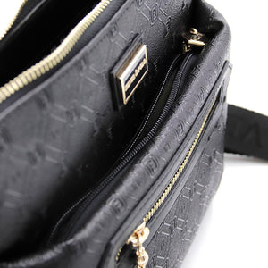 Silver & Polo Siyah - S.nut SP1110 Kadın Çapraz Çanta