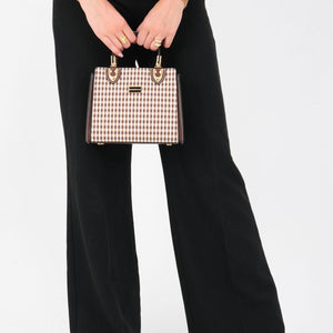 Silver & Polo Kahve Sarı - Kahve SP1133 Kadın El Çantası