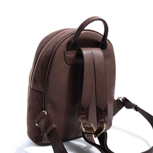 Silver & Polo SP1062 Kadın Sırt Çantası Süet Kahve