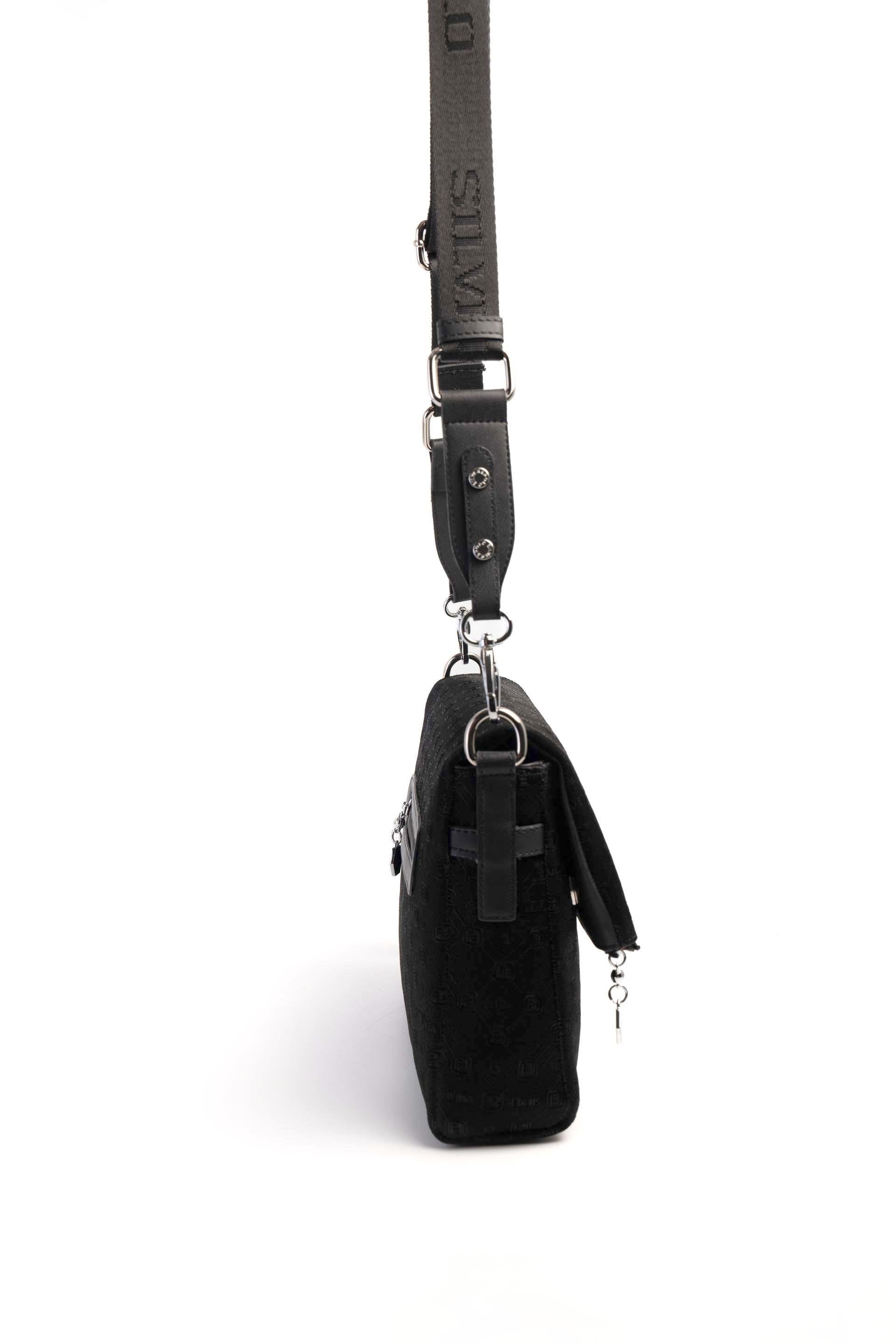 Silver & Polo Siyah - Siyah SP963 Kadın Çapraz Çanta