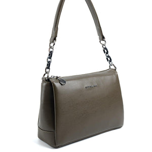 Silver & Polo Haki SP910 Kadın Çapraz Çanta