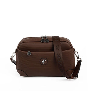 Silver & Polo SP1094 Kadın Çapraz Çanta Petek Kahve