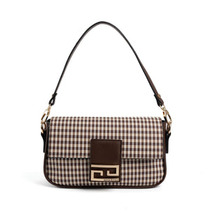 Silver & Polo Kahve Sarı - Kahve SP1179 Kadın Omuz Çantası