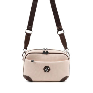 Silver & Polo Bej - Kahve SP1094 Kadın Çapraz Çanta