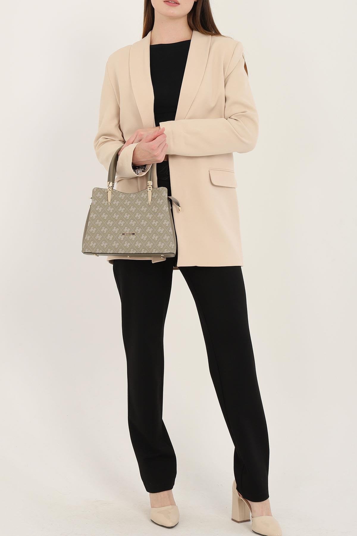 Silver & Polo Yeşil SP1205 Kadın El Çantası