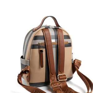 Silver & Polo Bej - Taba SP1130 Kadın Sırt Çantası