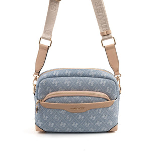 Silver & Polo Mavi - Ten SP1201 Kadın Çapraz Çanta