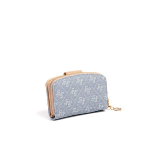 Silver & Polo Mavi - Ten SP874 Kadın Cüzdan & Kartlık