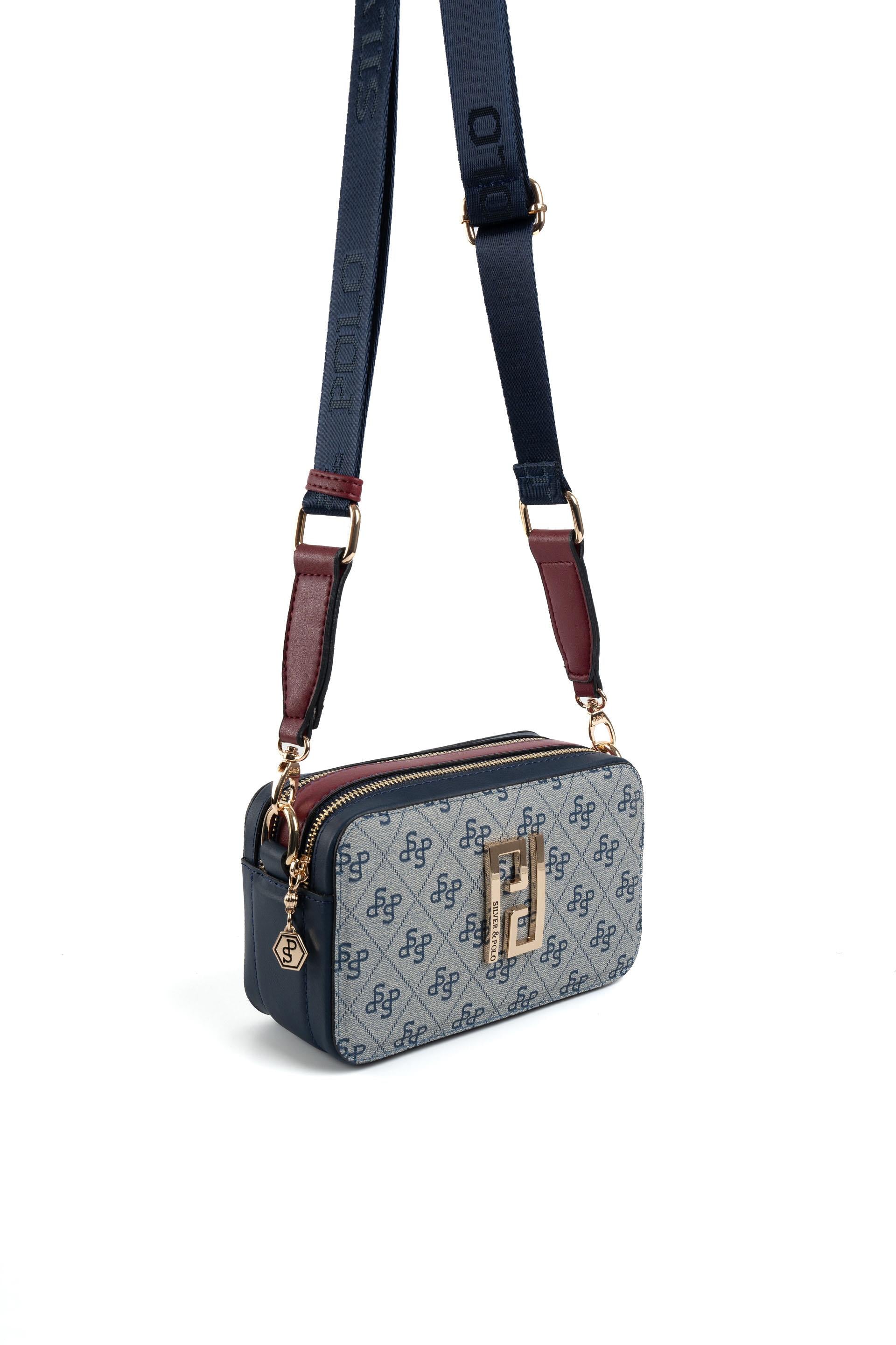 Silver & Polo Gri - Laci SP1078 Kadın Çapraz Çanta