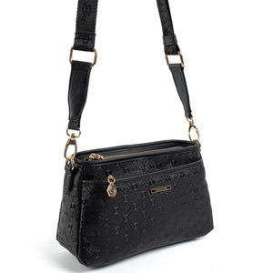 Silver & Polo Siyah SP1184 Kadın Çapraz Çanta
