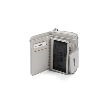 Silver & Polo Beyaz - A.gri SP935 Kadın Cüzdan & Kartlık