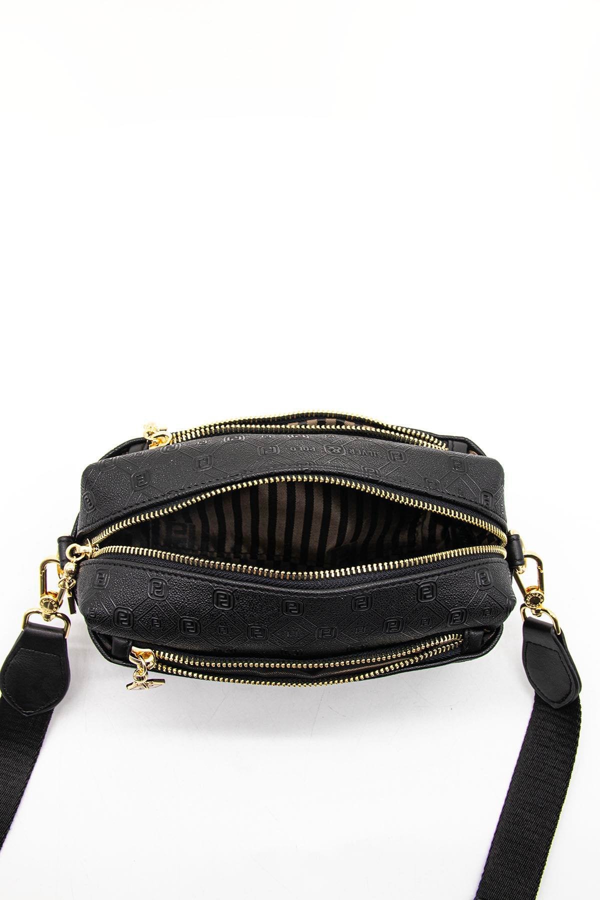 Silver & Polo Siyah SP1142 Kadın Çapraz Çanta