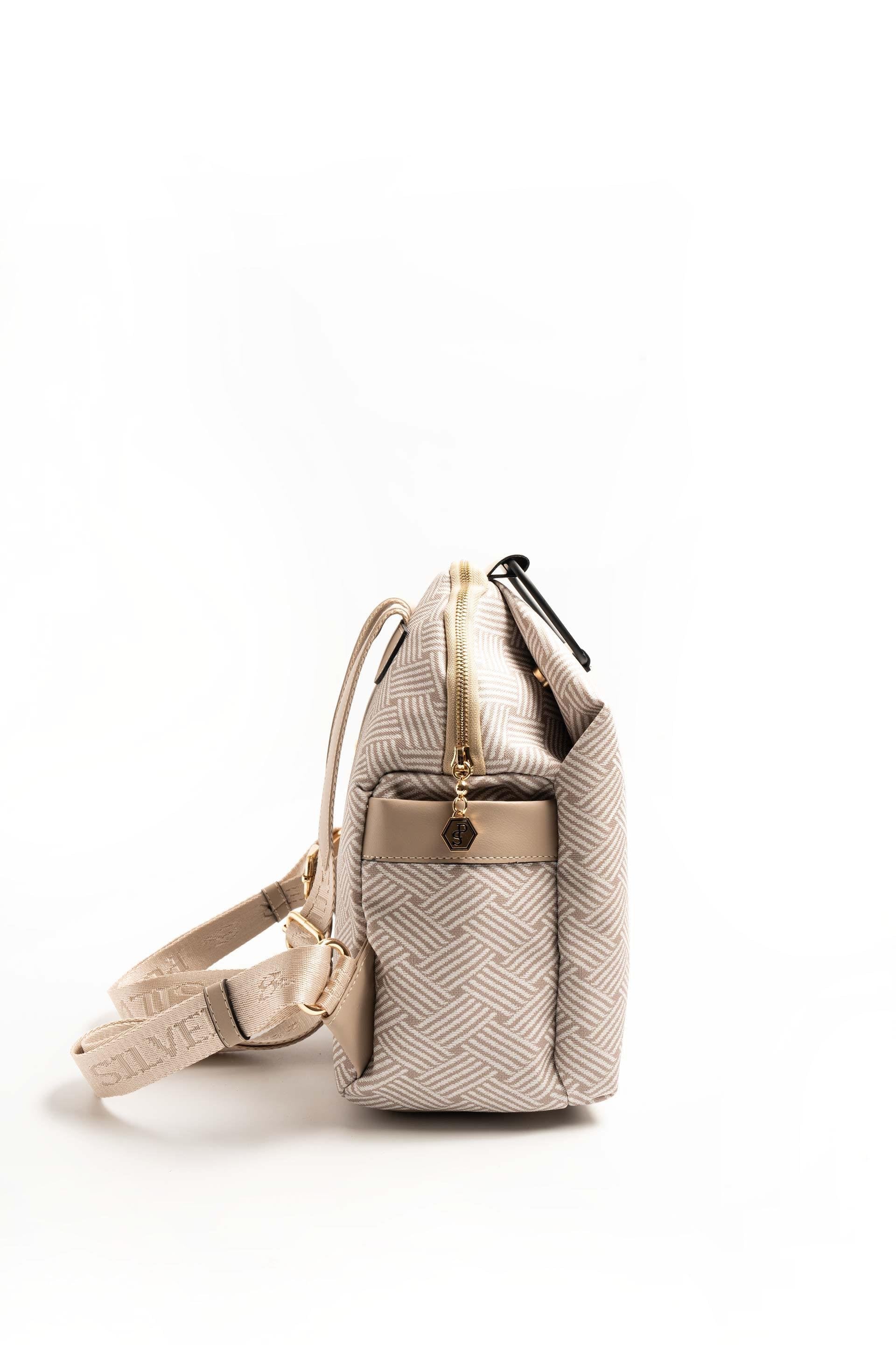 Silver & Polo Bej - Kum SP771 Kadın Sırt Çantası