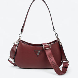 Silver & Polo SP1251 Kadın Omuz Çantası Bordo