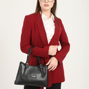 Silver & Polo Siyah SP1252 Kadın El Çantası