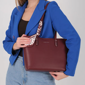 Silver & Polo SP1238 Kadın Omuz Çantası Bordo