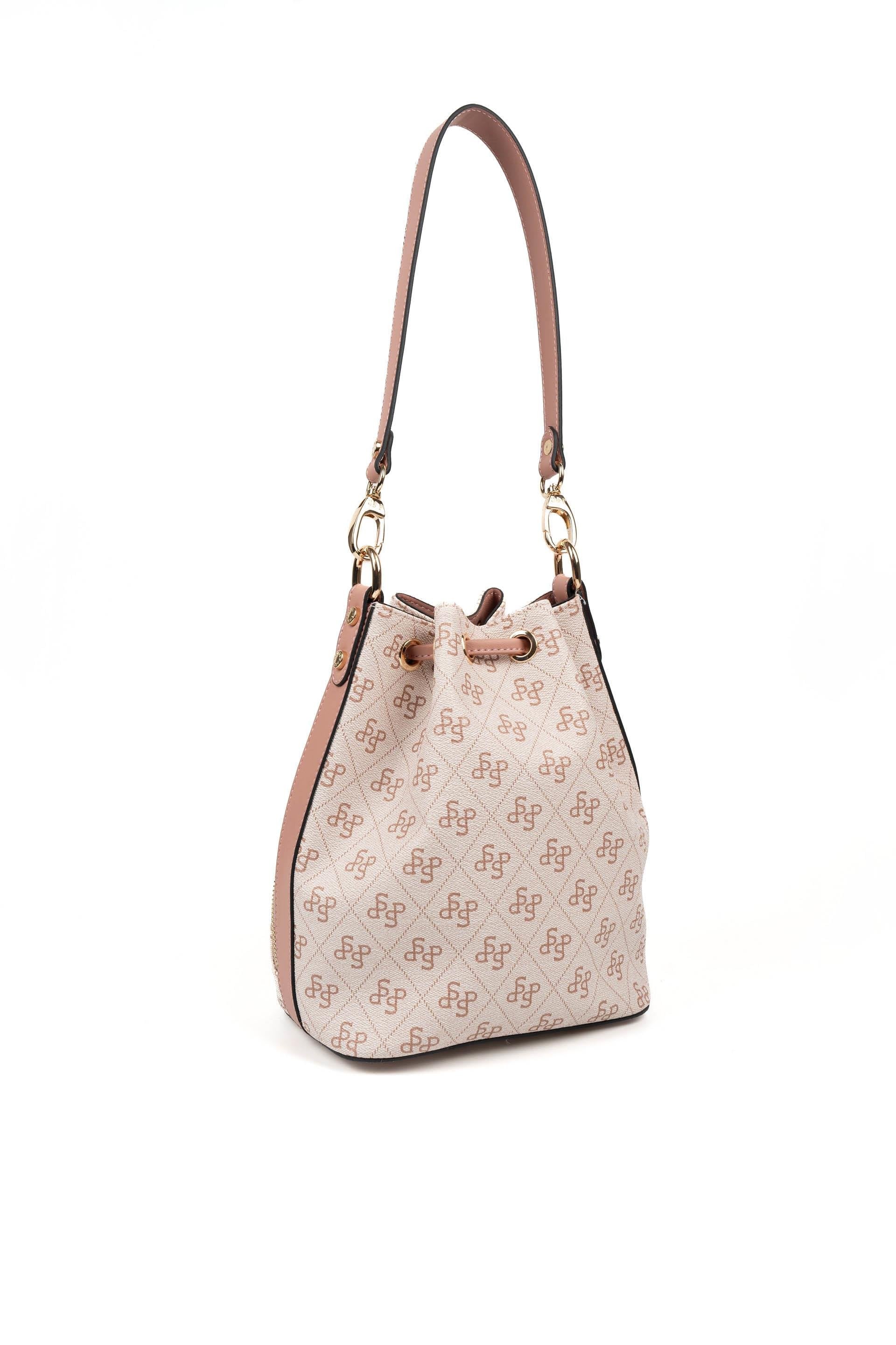 Silver & Polo Pembe - Somon SP1137 Kadın Omuz Çantası