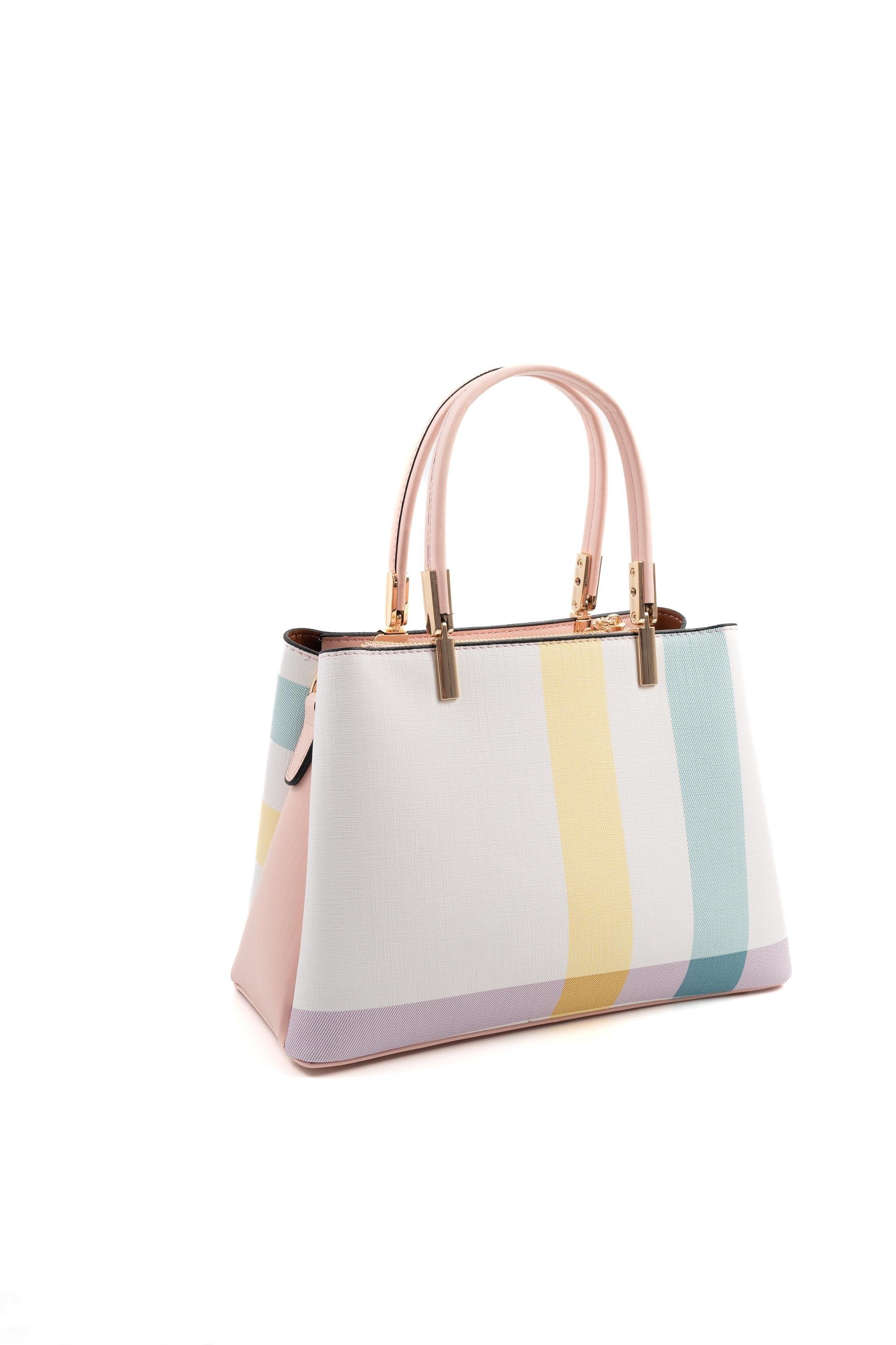 Silver & Polo Lila - Pembe SP1098 Kadın El Çantası