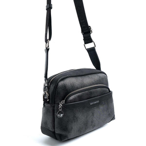 Silver & Polo M.gümüş - Siyah SP1201 Kadın Çapraz Çanta