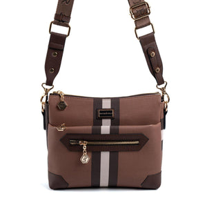 Silver & Polo Koyu Kahve SP1110 Kadın Çapraz Çanta