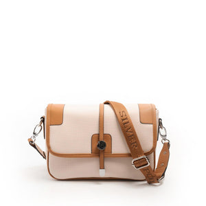 Silver & Polo Bej - A.Taba SP1182 Kadın Çapraz Çanta