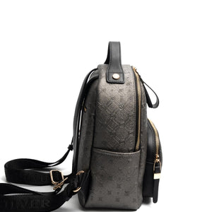 Silver & Polo Platin - Siyah SP1130 Kadın Sırt Çantası