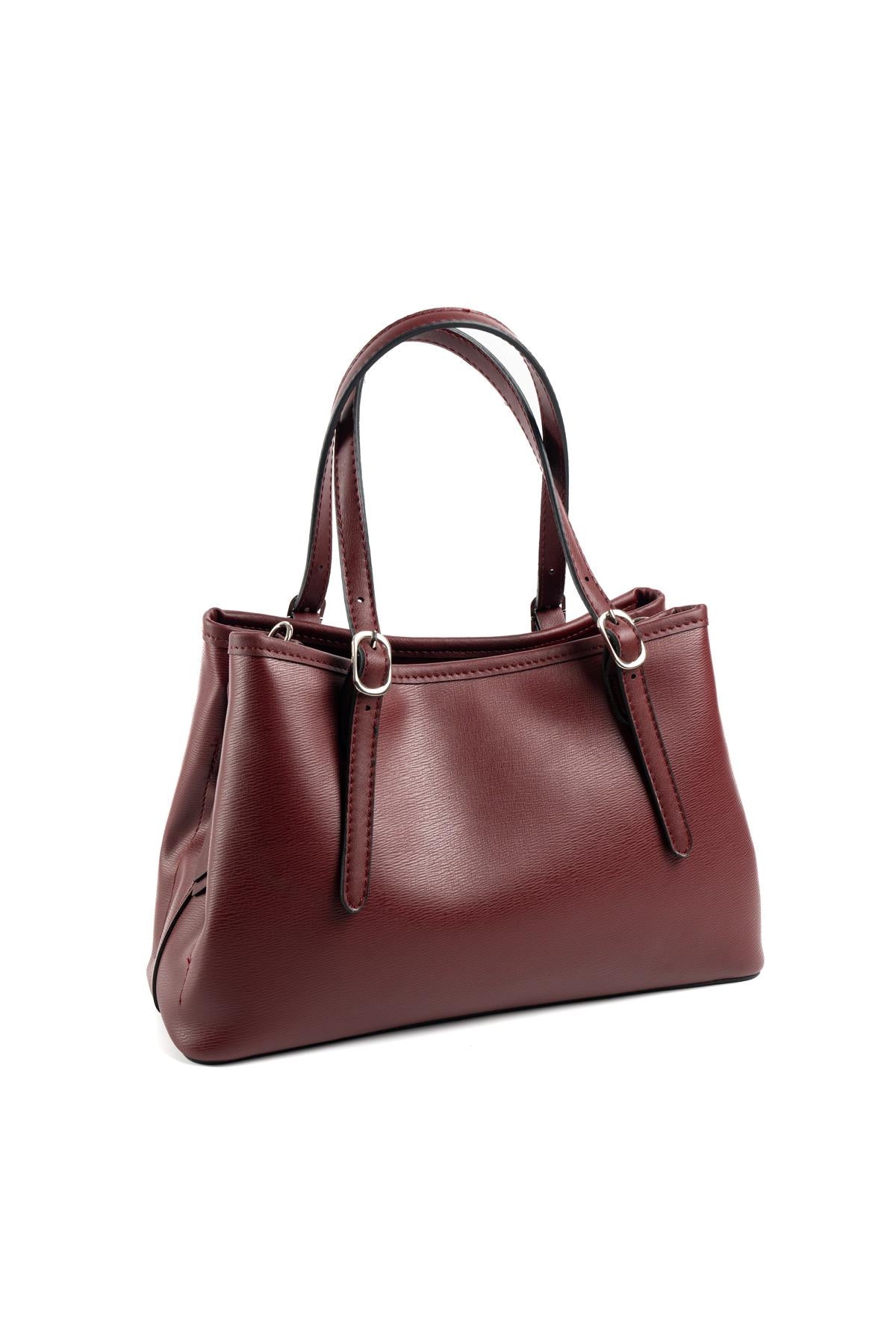 Silver & Polo Bordo SP1252 Kadın El Çantası