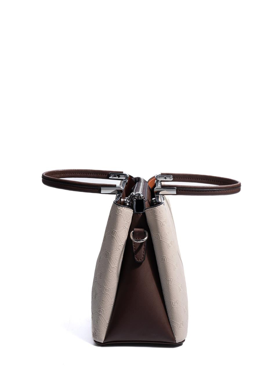 Silver & Polo SP1098 Kadın El Çantası Fashion Bej-Kahve