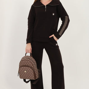 Silver & Polo Kahve SP1062 Kadın Sırt Çantası