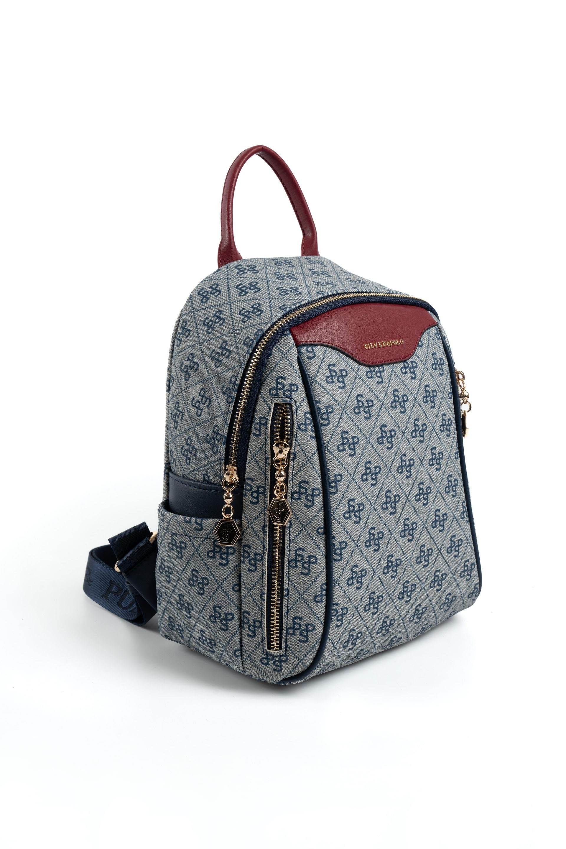 Silver & Polo Gri - Laci SP906 Kadın Sırt Çantası