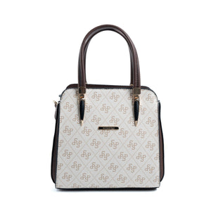 Silver & Polo Bej - Kahve SP1136 Kadın El Çantası