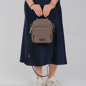 Silver & Polo SP1220 Kadın Çapraz Çanta Kum-Kahve