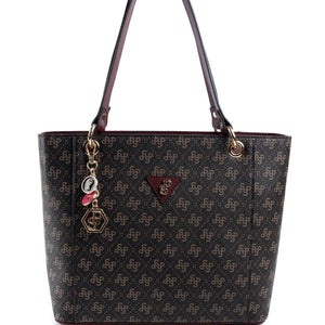 Silver & Polo Kahve Sarı - Bordo SP1176 Kadın Omuz Çantası