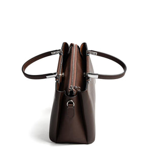 Silver & Polo SP913 Kadın El Çantası Düz Kahve