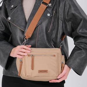 Silver & Polo SP1229 Kadın Çapraz Çanta Nut-Taba